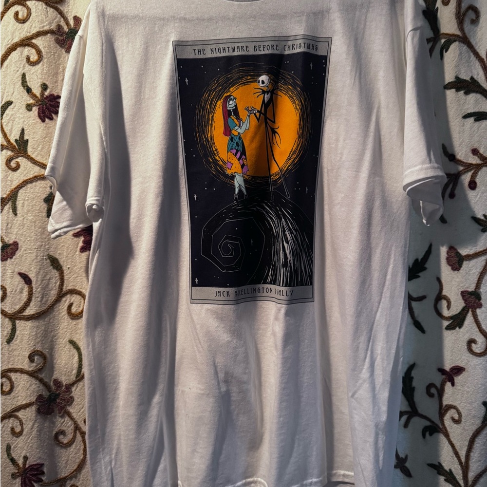 Disney White Nightmare Before Christmas Tee